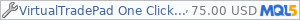 Buy VirtualTradePad One Click Trading Panel trading application in the store of automated robot systems