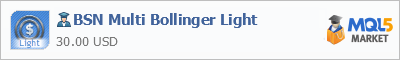 Купить эксперта BSN Multi Bollinger Light в магазине систем алготрейдинга