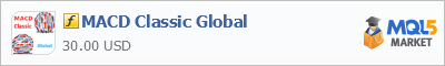 Купить индикатор MACD Classic Global в магазине систем алготрейдинга