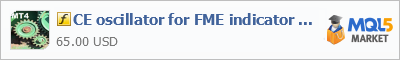 Купить индикатор CE oscillator for FME indicator MT4 в магазине систем алготрейдинга
