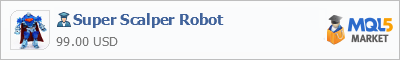 Купить эксперта Super Scalper Robot в магазине систем алготрейдинга