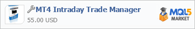 Купить эксперта MT4 Intraday Trade Manager в магазине систем алготрейдинга