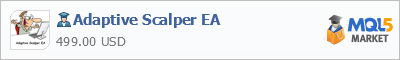 Купить эксперта Adaptive Scalper EA в магазине систем алготрейдинга