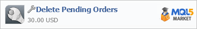 Купить приложение Delete Pending Orders в магазине систем алготрейдинга