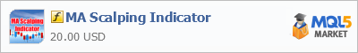 Купить индикатор MA Scalping Indicator в магазине систем алготрейдинга
