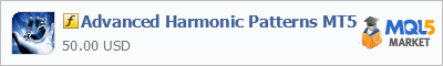Купить индикатор Advanced Harmonic Patterns MT5 в магазине систем алготрейдинга