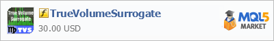 Купить индикатор TrueVolumeSurrogate в магазине систем алготрейдинга