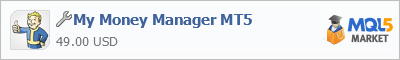 Купить приложение My Money Manager MT5 в магазине систем алготрейдинга