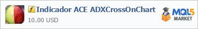 Купить индикатор Indicador ACE ADXCrossOnChart в магазине систем алготрейдинга