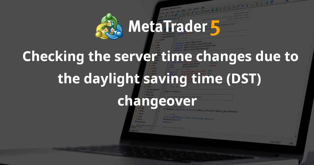 Das Skript 'Checking the server time changes due to the daylight saving ...