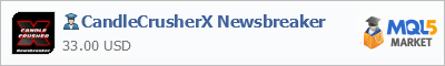 CandleCrusherX Newsbreaker Expert Advisor im Market für Autotrading-Systeme kaufen