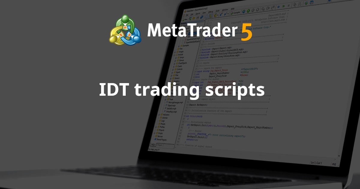 Free download of the 'IDT trading scripts' script by 'globus2008' for ...