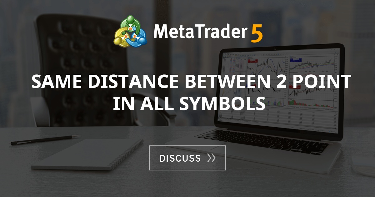 same distance between 2 point in all symbols - Symbols - Expert ...