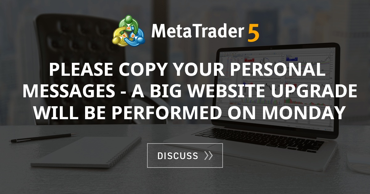 Please Copy Your Personal Messages - a Big Website Upgrade Will Be ...