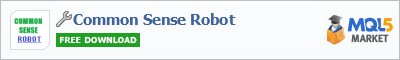 Buy Common Sense Robot trading application in the store of automated robot systems