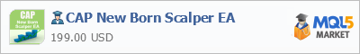 Buy CAP New Born Scalper EA Expert Advisor in the store selling algo trading systems