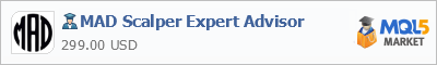 Buy MAD Scalper Expert Advisor Expert Advisor in the store selling algo trading systems