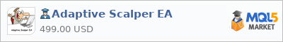 Buy Adaptive Scalper EA Expert Advisor in the store selling algo trading systems