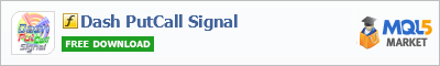 Buy Dash PutCall Signal customer indicator in the store selling algo trading systems