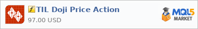 Buy TIL Doji Price Action customer indicator in the store selling algo trading systems