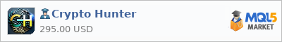 Buy Crypto Hunter Expert Advisor in the store selling algo trading systems