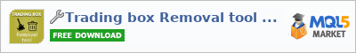 Buy Trading box Removal tool MT5 trading application in the store of automated robot systems