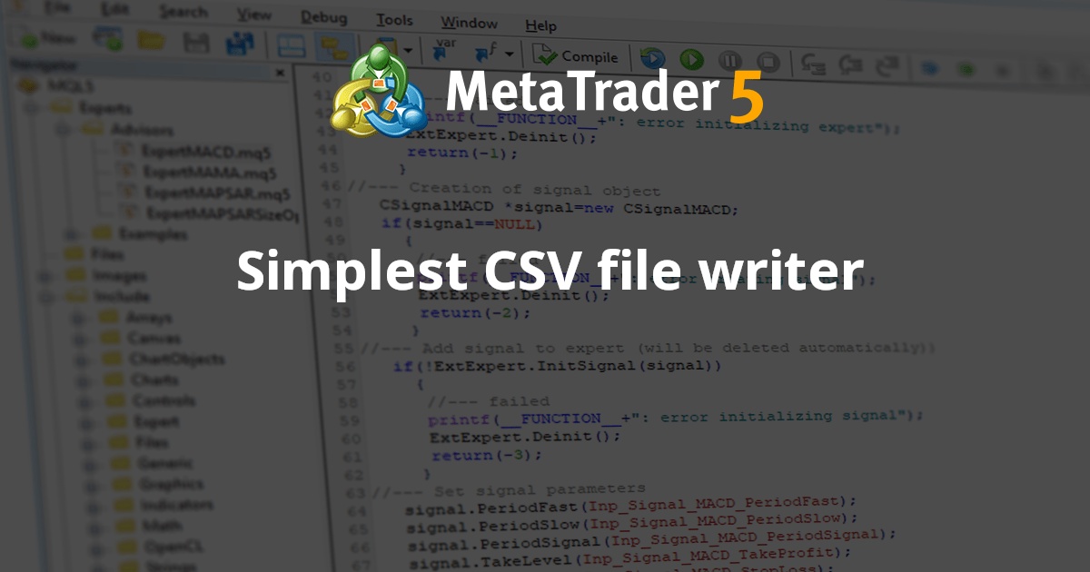 Descargar gratis el script 'Simplest CSV file writer' de ...
