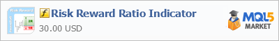 Comprar el indicador Risk Reward Ratio Indicator en la tienda de sistemas de algorithm trading