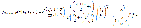 pdf_noncentral_F_distribution