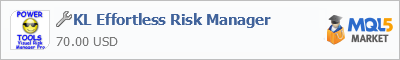 Купить приложение KL Effortless Risk Manager в магазине систем алготрейдинга